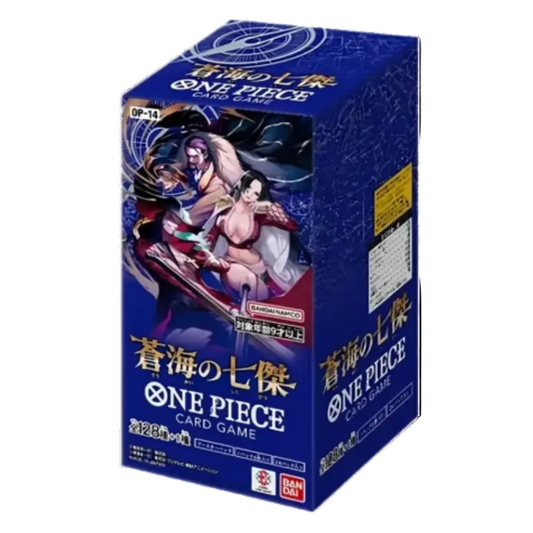 Display One Piece - OP14 - The Azure Sea's Seven 🇯🇵